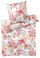 Elegante Mako-Batist Bettwäsche 135x200  Bloom Blüten Sommer pink rosa 2332-11