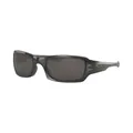 Oakley Fives Squared, Erwachsener, Männlich, Rechteckig, Vollrand, Polycarbonat, Grau