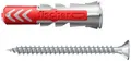 Fischer 534997 DuoPower 6 x 30 S K NV Dübelset 30mm 6mm 1 Set