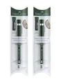 2 x Faber-Castell Perfekter Bleistift B Castell 9000 mit Radierer & Anspitzer