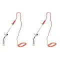 Rothenberger RoMaxi Premium Piezo (Packung mit 2) Unkrautvernichter Abflammgerät
