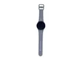 Samsung Galaxy Watch 7 44mm LTE Silikonarmband grau Aluminiumgehäuse silber