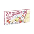 Schogetten Freeze Me Erdbeer | Limited Edition | Einfrieren und eiskalt genießen | 100 g Schokoladen-Tafel