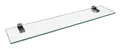 Fackelmann Glasablage 60cm Badregal Glasregal Wandregal Regal Wandboard Wohnrega