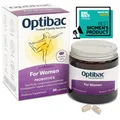 OptiBac Für Frauen - 2,3 Mrd Bakterienkulturen - Natürliches Nahrungsergänzungsmittel - Orale Einnahme, 90 Kapseln