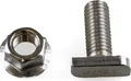 10 x SET Hammerkopfschraube mit Mutter M10 Photovoltaik Länge 30mm A2-70