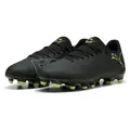 PUMA FUTURE 8 PLAY FG/AG Fußballschuh für Rasen- und Kunstrasenplätze schwarz 44 EU