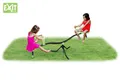EXIT Spinner Wippe 48.01.10.00 Karusselwippe Gartenwippe Wippe Kinderwippe