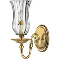 Elstead Lighting Wandleuchte Cambridge, Messing, Metall, 11.4x27.9x24.1 cm, Grüner Punkt, RoHS, Lampen & Leuchten, Innenbeleuchtung, Spots & Strahler, Wandstrahler