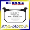 FA068 Beläge Organisch Vorne Links EBC Kawasaki Z 440 LTD 1983-1984