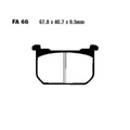 Bremsbelag EBC FA068 hinten, Bremsklotz Bremsstein Bremsbeläge