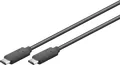 Goobay 67976 - 1 m - USB C - USB C - USB 2.0 - Männlich/Männlich - Grau