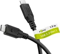 USB-C™-Kabel, USB 3.2, 60 W, 5 Gbit/s, Power Delivery, 1,0 m