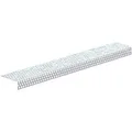 SAREI Lochblechprofil, BxL: 70 x 1000 mm, Aluminium, natur - braun