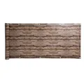 Balkon Sichtschutz Balkonverkleidung 75 x 600 cm blickdicht  Holzoptik2 PVC