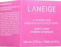  Lip Sleeping Mask regenerierende Nachtcreme für Lippen Farbton Sweet Candy 20 g