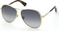 Nina Ricci SNR407 0300 ORO ROSE' LUCIDO 59/12/140 Damen Sonnenbrillen