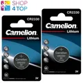 2 Camelion Cr2330 BATTERIES Lithium 3V Coin Cell Dl2330 Br2330 1Bl Exp 2028 Neu