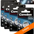 4 x CR 2330 3V Lithium Batterie 2330 Knopfzelle 260mAh ø23 x 3,0mm von Camelion