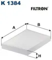 FILTRON K1384 Filter für Innenraumluft Innenraumfilter Filter Innenraum