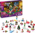 LEGO Friends Adventskalender 2025 - Weihnachten Spielzeug mit 24 Überraschungen inkl. 5 Minifiguren, 5 Tierfiguren und viel Zubehör - Kinder Geschenk für Mädchen und Jungen ab 6 Jahren - 42668