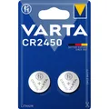 Varta 2er-Set Electronics Lithium-Knopfzellen, CR2450, 570 mAh, 3 Volt