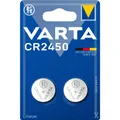 VARTA CR2450 Lithium Coin Knopfzelle Batterie, 2 Stück, 3V