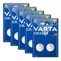 5x Varta Knopfzellen Lithium Batterien CR 2450 CR2450 3V Blister 2er Blister