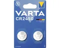 Varta Knopfzelle CR 2450 2 Stück
