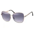 BEZLIT Eyewear Pilotenbrille Herren Piloten Sonnenbrille mit Metallrahmen (1-St) mit schwarzen Linsen