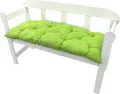 Bankauflage Ibiza - Polsterauflage für Gartenbänke Gemütlich & Langlebig, Farbe:Grün, Größe:140 x 45 cm