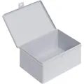 Alutec 66019  Scharnierdose   (L x B x H) 180 x 140 x 80 mm Grau 1 St.