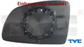 TYC 325-0065-1 Spiegelglas für Außenspiegel rechts für Opel