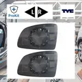 2x Tyc Spiegelglas, Außenspiegel Links, Rechts passend für Opel MERIVA A