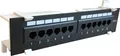 DS-IT CAT 5e Wand Patchpanel, 12-fach UTP (DS-Patch5-12UTP-WM)
