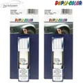 2x DUPLI COLOR DS Universallacke Auto Lackstift weiß 12ml