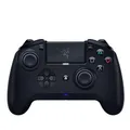 Razer Raiju Tournament Edition (2019) - Kabelgebundener und Kabelloser Bluetooth Controller für PS4 + PC (Aktionstasten, Austauschbare Sticks, Mobile App) Schwarz