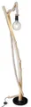 GLOBO LIGHTING Stehlampe GLOBO Lighting Stehleuchte NERIDA LBH 51x25x150 cm braun Stehlampe