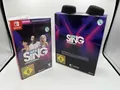 Let's Sing 2023 German Version + 2 Mikrofone (Nintendo Switch, 2022) OVP | Musik