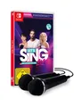 Nintendo Switch - Let's Sing 2023 + 2 Mikros DE mit Big Box sehr guter Zustand