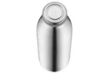 Isolierflasche Edelstahl 0,75l auslaufsicher kohlensäurefest silber matt