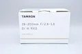 Tamron 28-200mm f/2.8-5.6 Di III RXD für Sony E-Mount Objektiv Zoomobjektiv