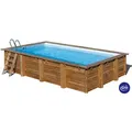 Gre Pool-Set 2024, Kiefer, Holz, Kiefer, 420x133x620 cm, Freizeit, Pools und Wasserspaß, Pools, Aufstellpools