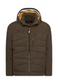 camel active Herren Steppjacke mit Abnehmbarer Kapuze Dunkelbraun, menswear-54