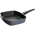 WOLL Gusspfanne rechteckig Diamond Lite ¦ schwarz ¦ Aluminium-Guss ¦ Maße (cm): B: 26 H: 7