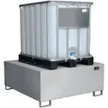 Auffangwanne 1000l L1460xB1460xH620mm VA o.Gitterrost BAUER