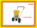 Streugutwagen 20l Kunststoff gelb Bereifung Luft mit Streumengenregler 1-4m Cemo