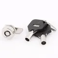 sourcing map 11mm Renkverschluss Cam Lock mit 2 Schlüssel für Mailbox Schrank Schublade de
