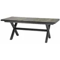 Siena Garden Sincro Ausziehtisch 200/260x100x77 Cm Aluminium Keramik Natur-grau (washed Grey)