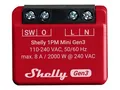 Shelly 1PM Mini Gen3 - Relaisschalter - kabellos